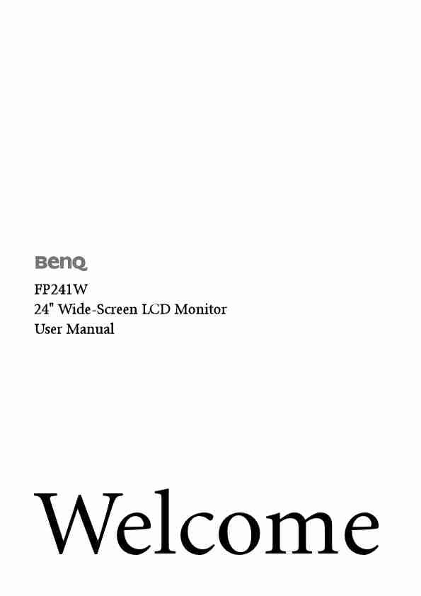 BenQ Computer Monitor FP241W-page_pdf